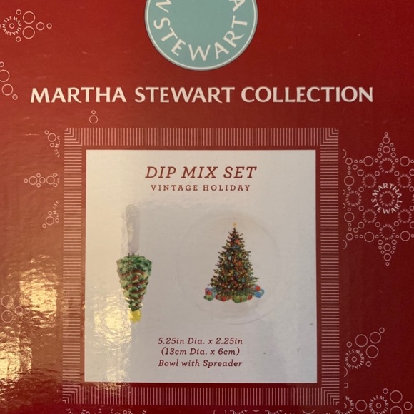 Martha Stewart Dip Mix Set Vintage Holiday Collection - Picture 3 of 5